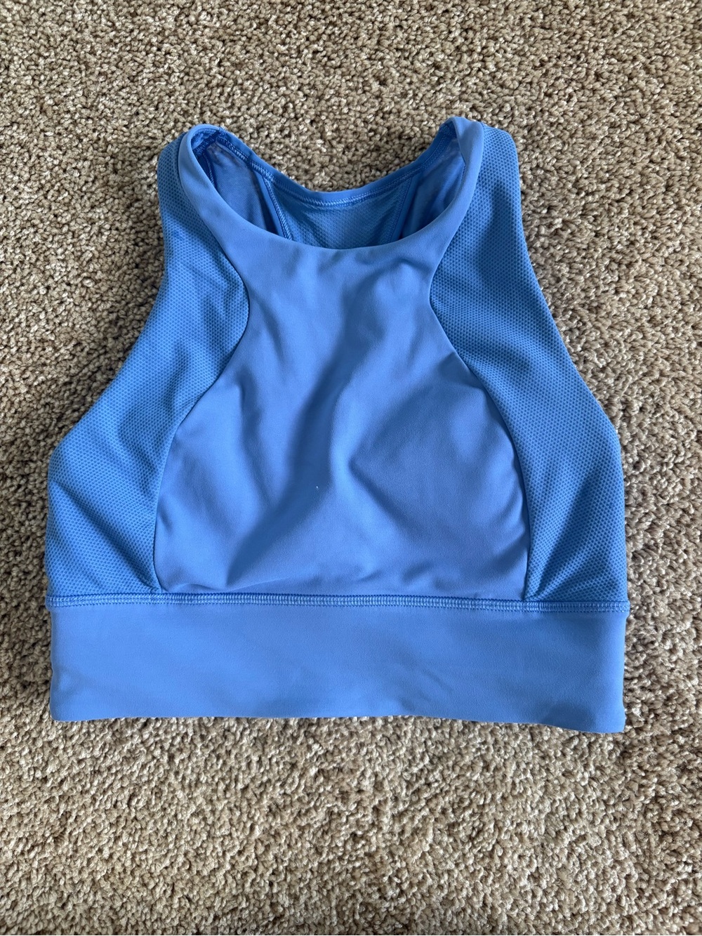 lululemon athletica Women's Light Blue Racerback Sports Bra